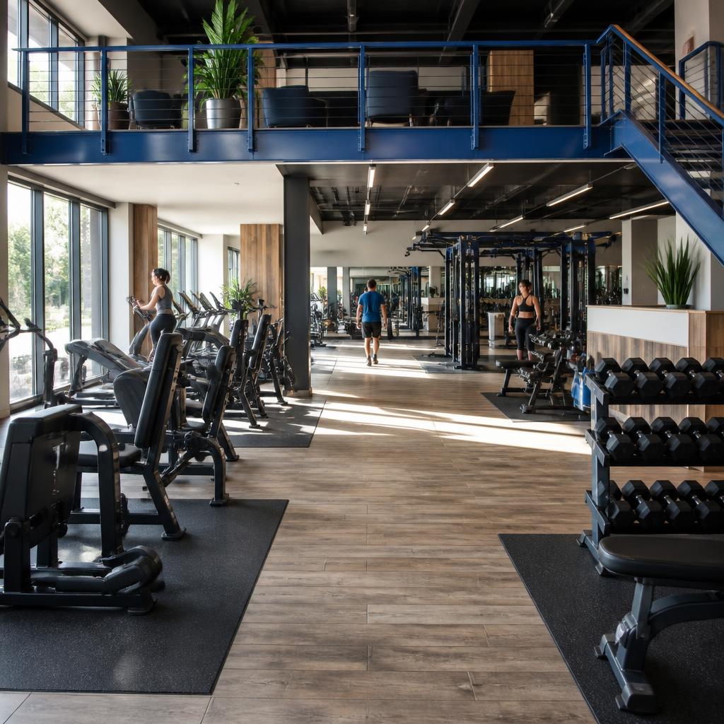 Momentum Fitness gym interior
